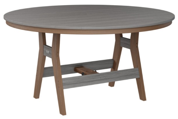 Berlin Gardens Harbor 60" Round Table Bar Height (Natural Finish)